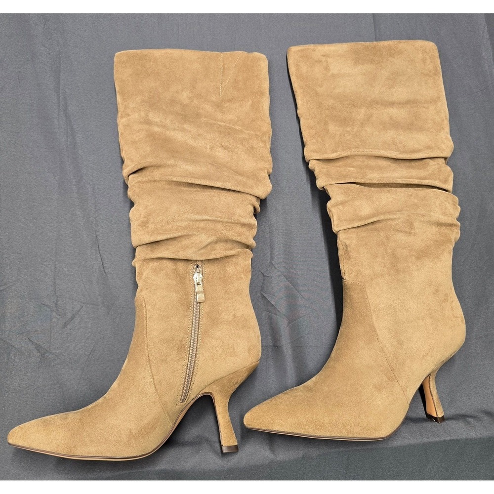 Tan Knee-high boots